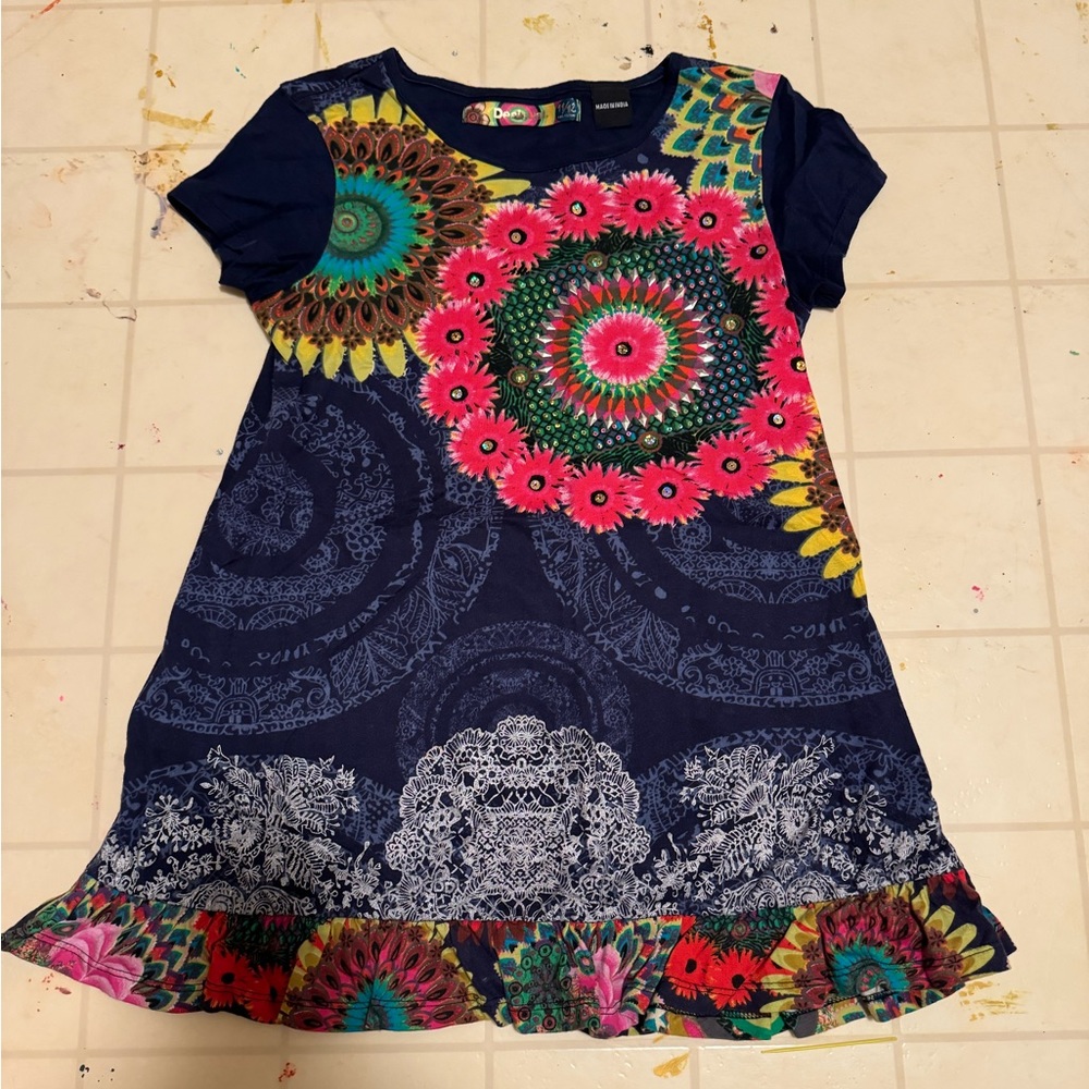 Desigual tunic dress girls